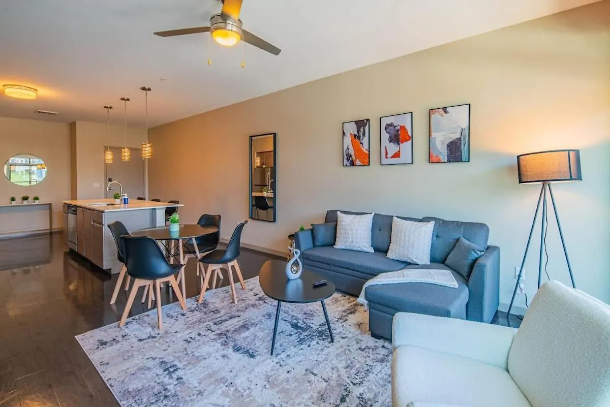 フェニックスUnique 1Bd - Dt Phx - Parking, Gym, Pool - Sleeps 6アパートメント 0*, フェニックス